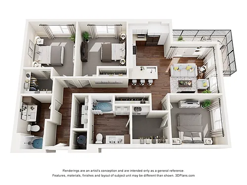 Floor plan Harvard (Affordable)