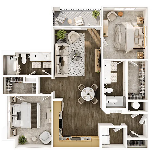 Floor plan B1