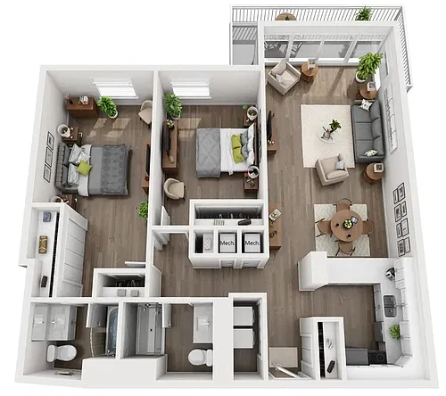 Floor plan E Floor Plan