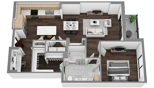 Floor plan K