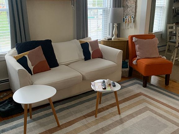 One side of living room