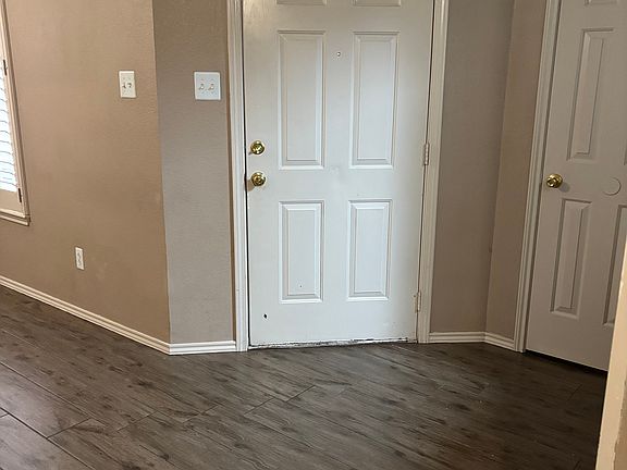 Front entrance and coat closet