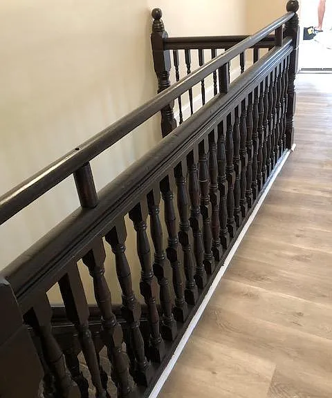 Restored entry staircase