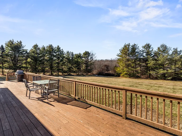 View from the deck facing South