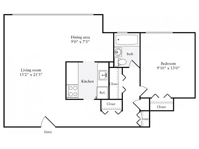 Floor plan 700