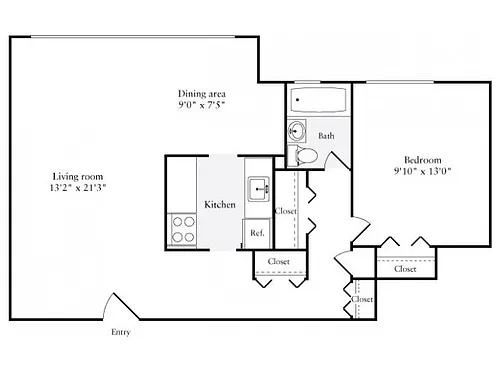 Floor plan 700