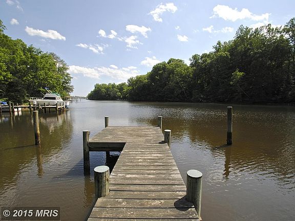 Private pier on protected creek