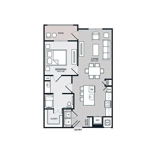 Floor plan A4 ANSI