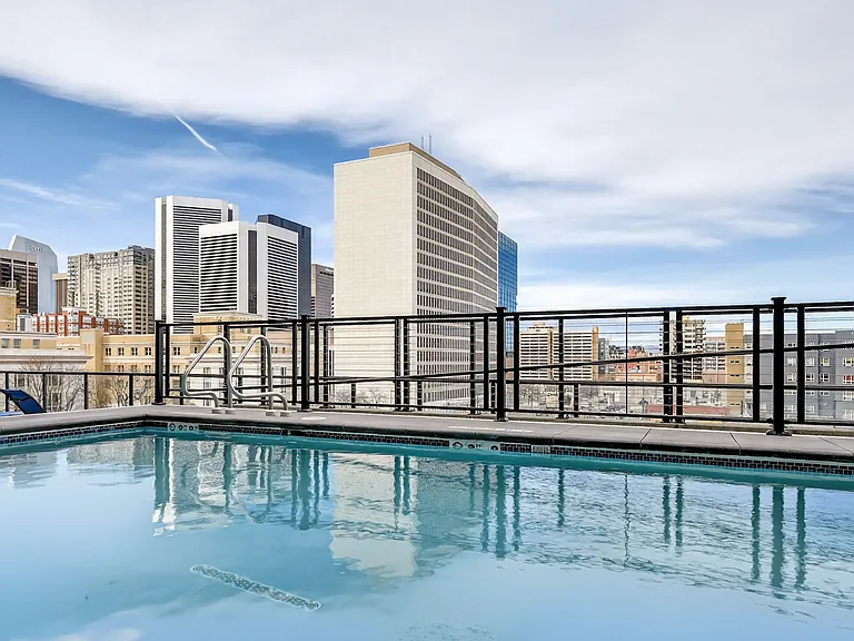 Resort-style living, right outside your door at your rooftop pool.