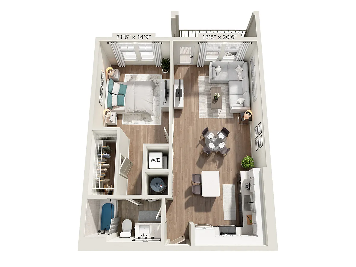 Floor plan A2
