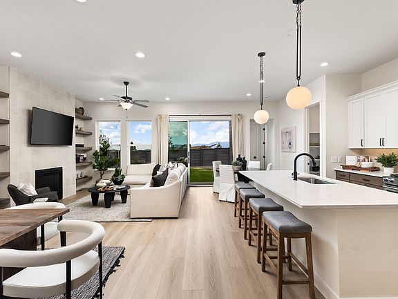 Plan C417 Living Kitchen Representative Photo