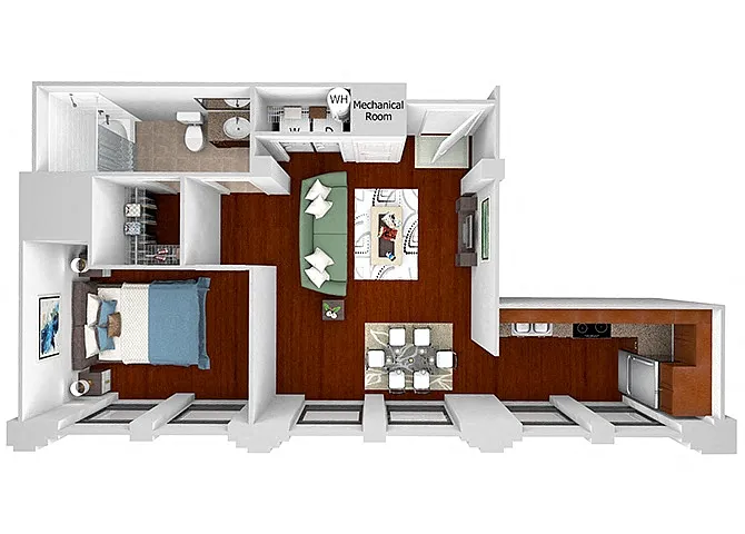 Floor plan A5 (Landmark)