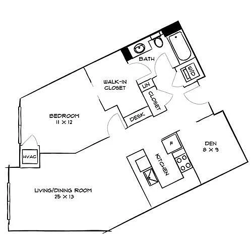 Floor plan Style 1C