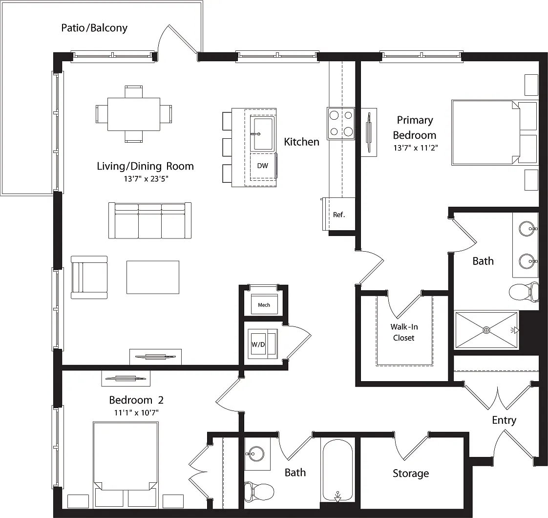 Floor plan B3-2