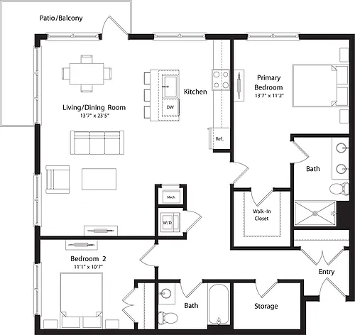 Floor plan B3-2