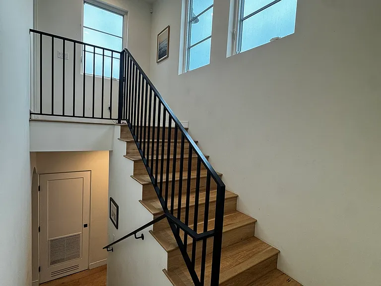Upstairs is the primary suite and second dedicated office