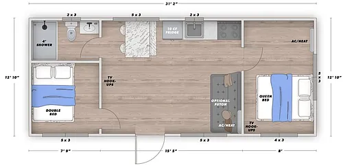 Floor plan The Rancher