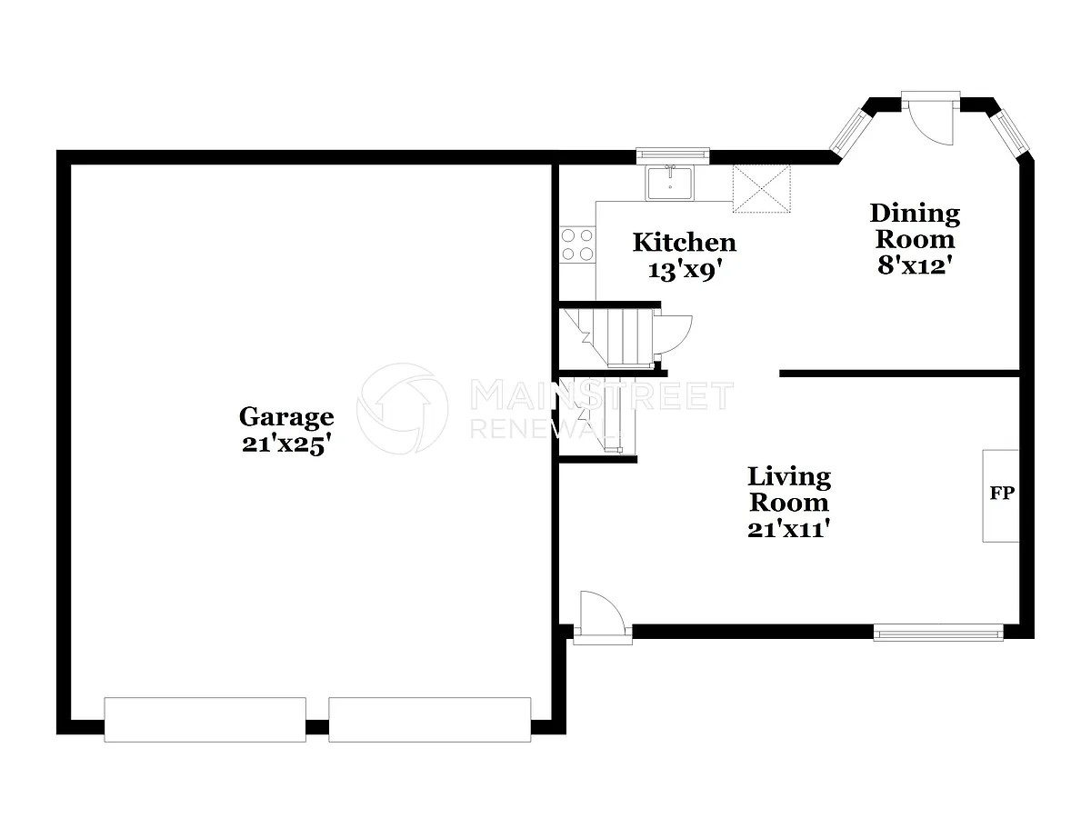Floor Plan - 281 Bakers Bridge Cir