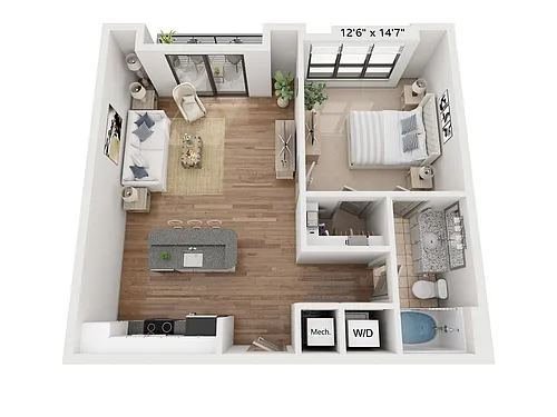Floor plan The Heritage Deluxe
