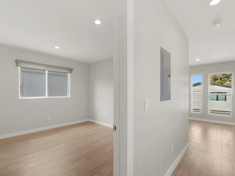 Private Bedroom with Living space perspective