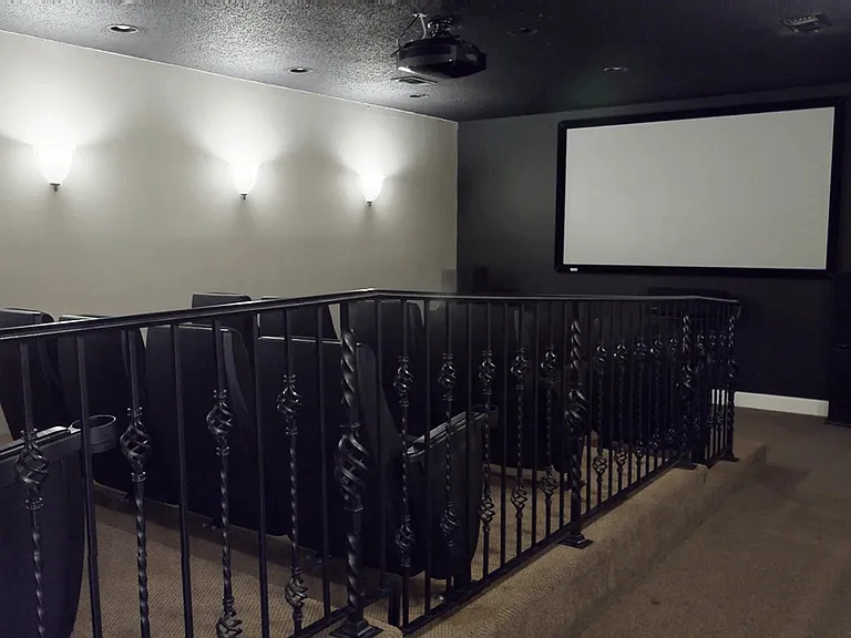 Our Private Movie Room with Theater Seating