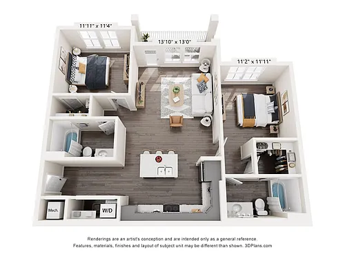 Floor plan B1 Affordable