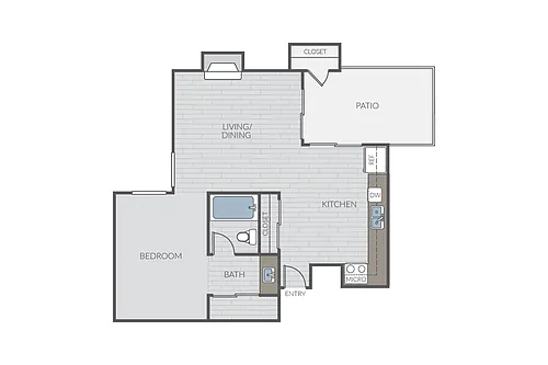 Floor plan Plan 1A