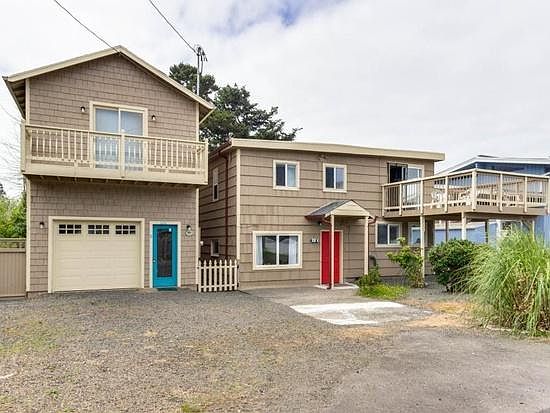 Front of Home (With Red Door)