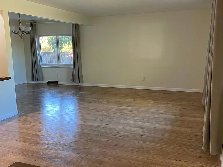 Living/dining area.