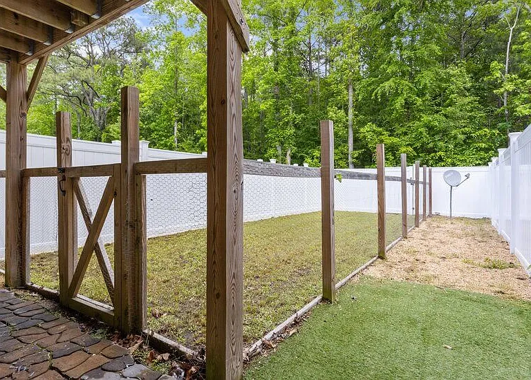 Fenced Backyard