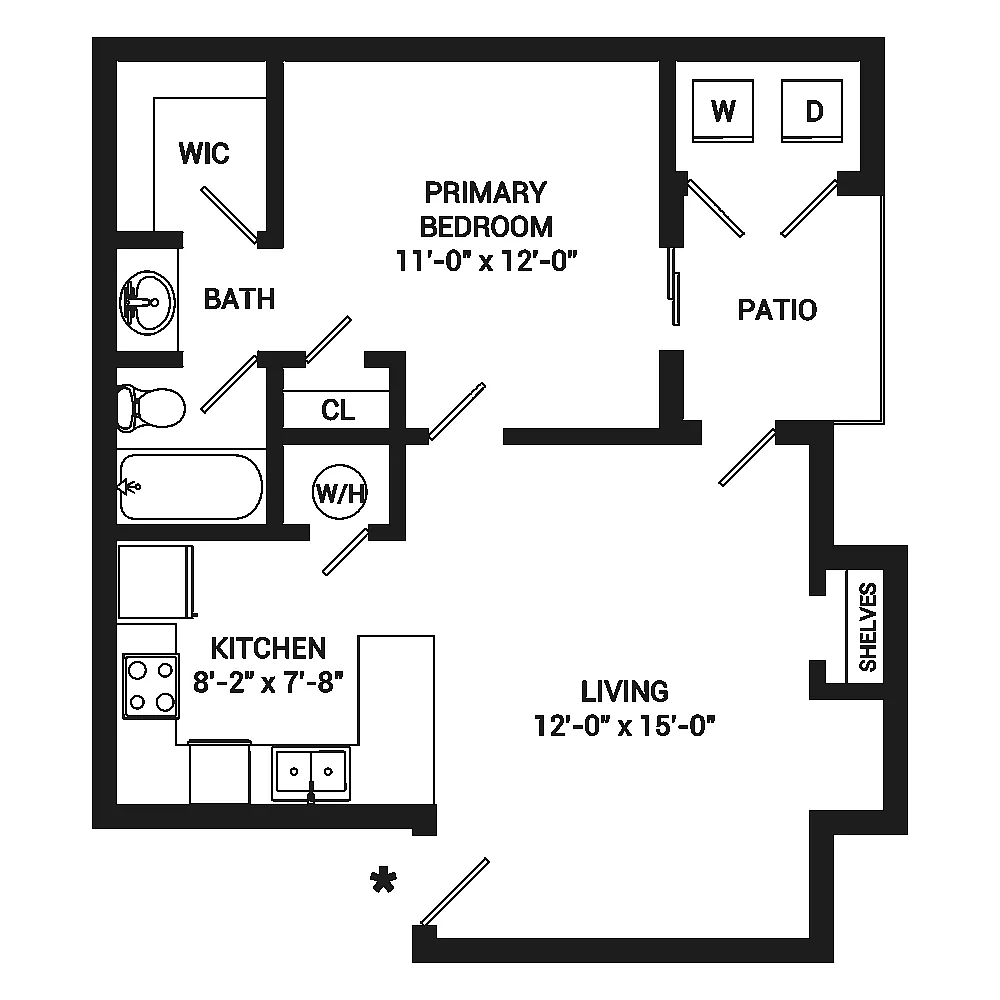 Floor plan A1
