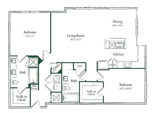 Floor plan HD-B2B