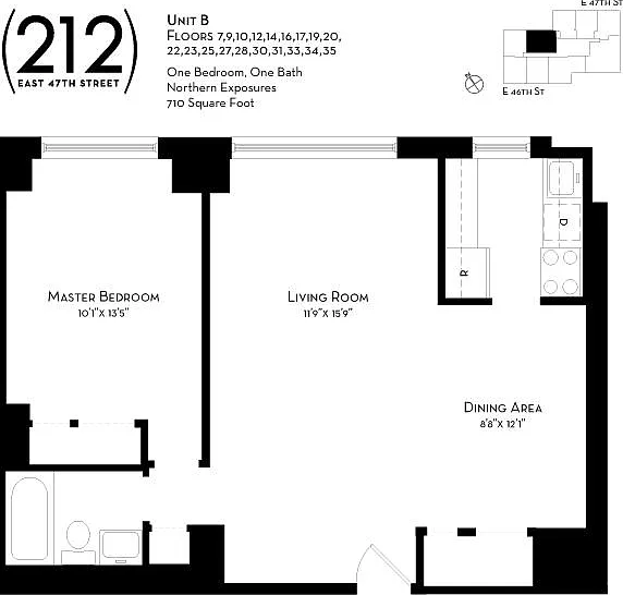 212 E 47th St #7B — Photo 2