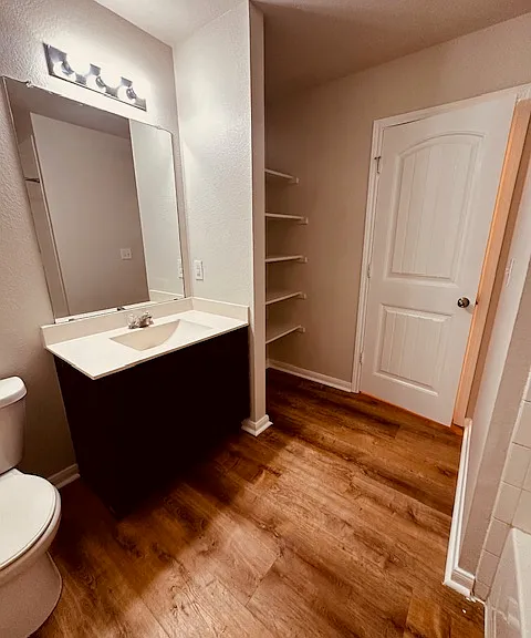 Guest bath (looking out)