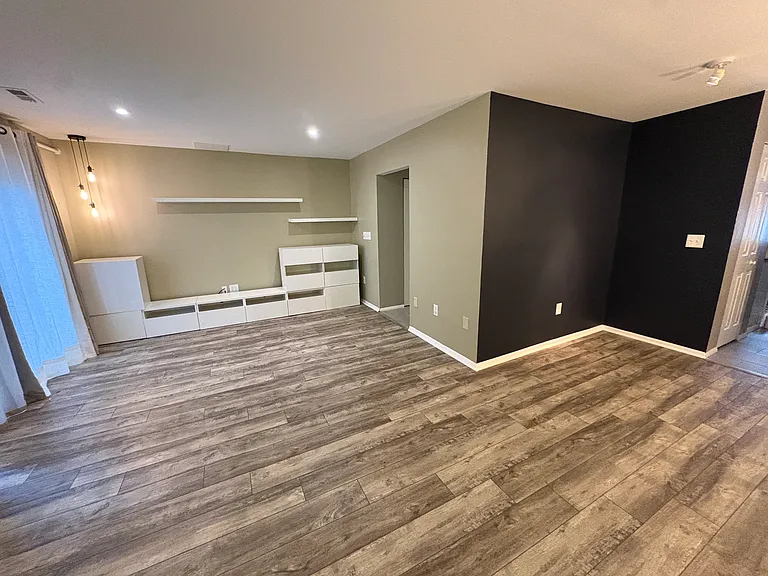 Living and Dining areas