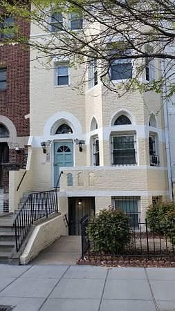 Front of Building- walk down to English basement