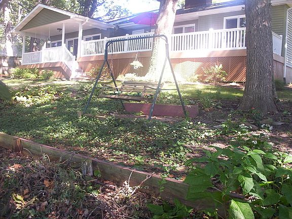 Huge deck across the lakeside