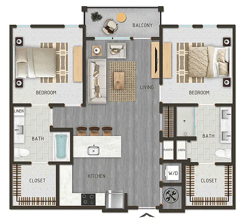 Floor plan B1