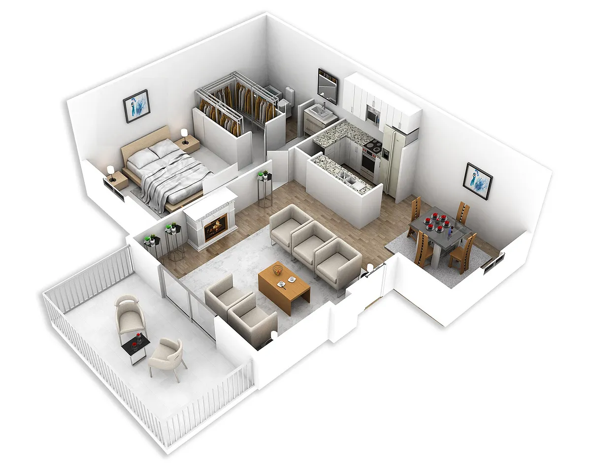 Floor plan The Highland (Q)