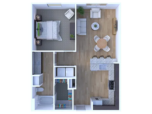 Floor plan A1C