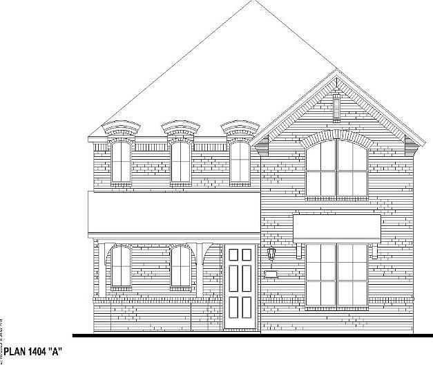 Plan 1404 Elevation A
