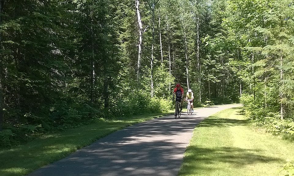 Vilas Bike Path by Driveway