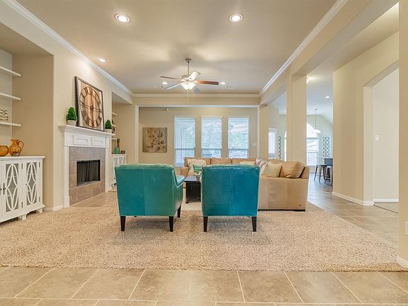 Great living room for entertaining family and friends.