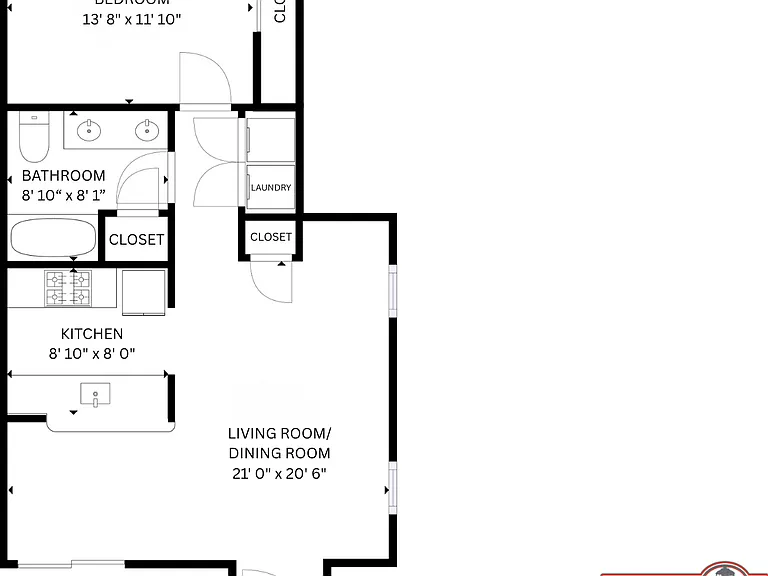 1x1 Standard l 763+ sq ft l Port Landing at Fife 1x1 Standard l 763+ sq ft l Port Landing at Fife