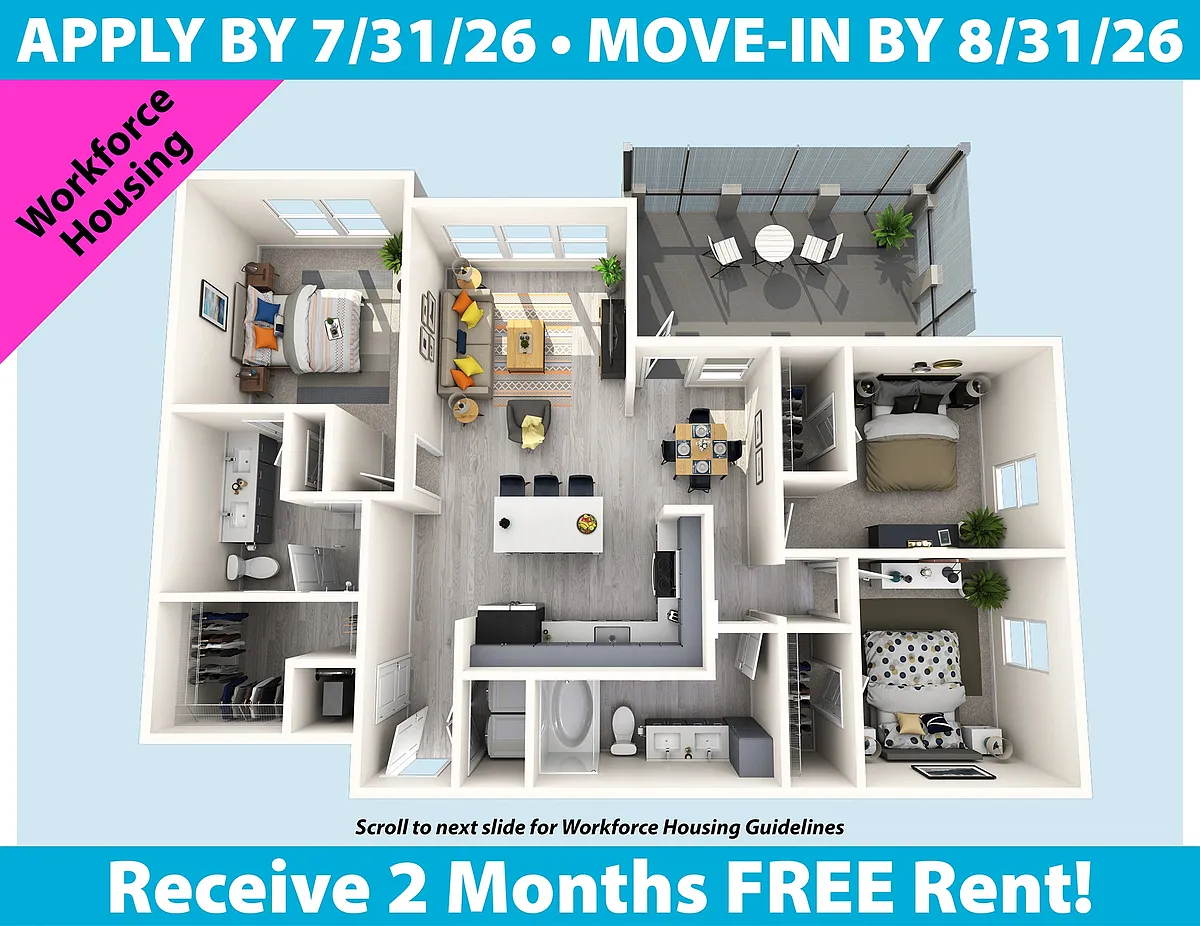 Floor plan Lifestyle Twenty WFH