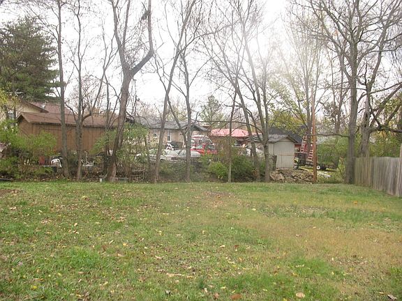 back yard 1/4 view of the back yard 