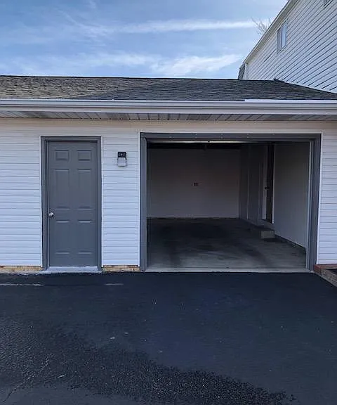single car attached garage