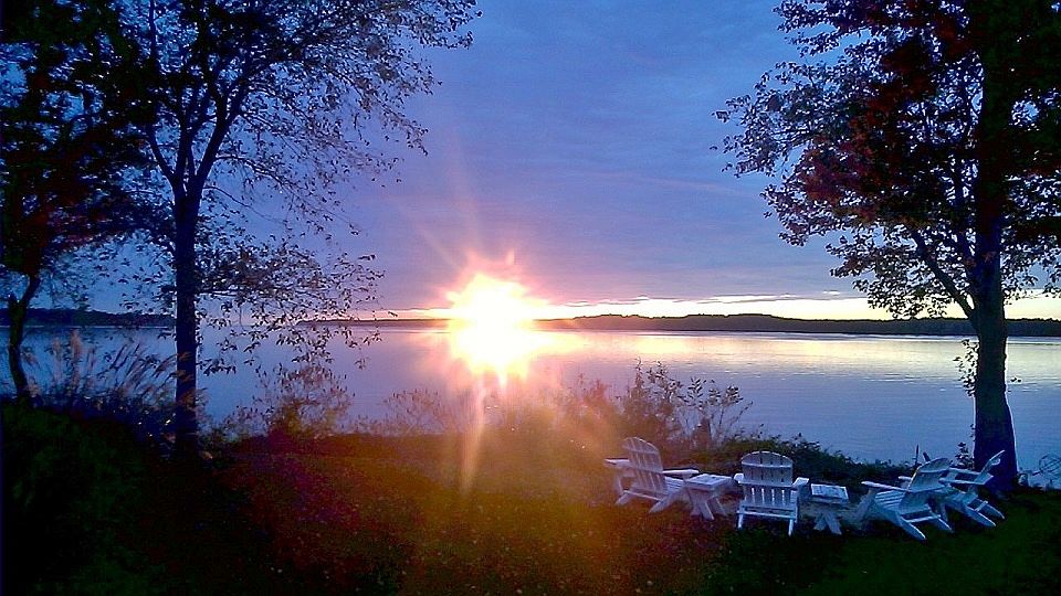 Sunset in July