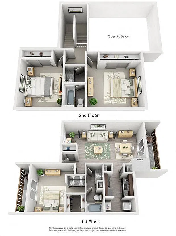 Floor plan C3 - Townhome