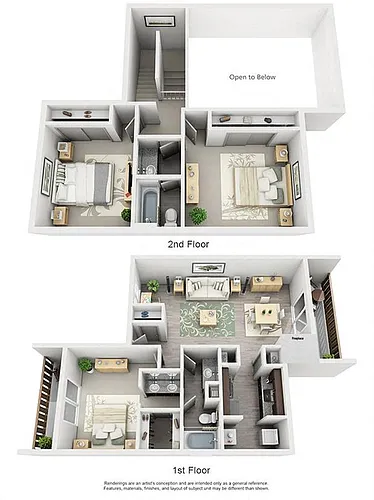 Floor plan C3 - Townhome